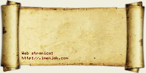 Janko Odalović vizit kartica